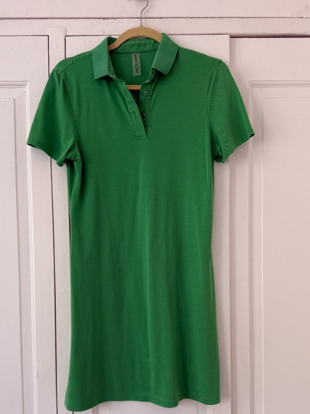 Outdoor Voices Birdie Polo Dress (Kelly Green - M)
